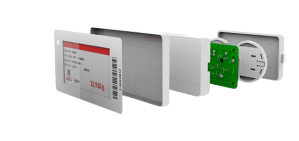 2.13 inc ESL Elektronik Raf Etiketi